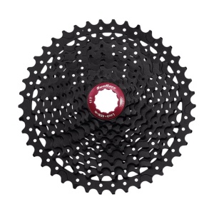 Caseta Pinioane SunRace CSMSX3 10s.,11-46t., compat.w/ Shimano, black