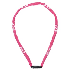 Chain Lock AXA Rigid Rcc 120Cm, 3,5Mm, Pink