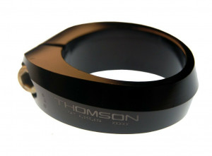 Colier pentru tija sa Thomson aluminum, 31,8mm, negru