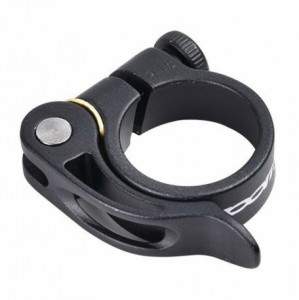 Colier tija sa cu excentric Zoom AT-101+SQR-115,alu, 28,6mm, negru anodizat