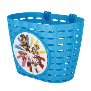 Cos bicicleta copii Bike Fashion Paw Patrol plastic, W195XH105XD150, albastru