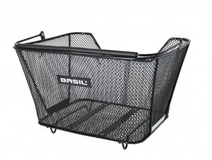 Cos bicicleta spate Basil Lesto 32 x 41.5 x 27cm, black
