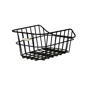 Cos bicicleta spate Cento Aluminium 40x24x21 cm black broad-meshed