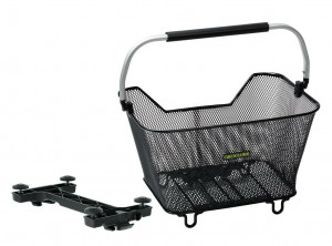 Cos portbagaj Racktime Baskit Deluxe 2.0 45X33X30 cm, 23 L, SNAPIT 2.0, negru