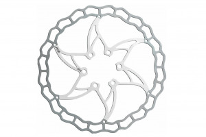 Disc frana Ashima ARO-09 160mm Super Light alb