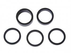 Distantier furca Contec 1-1/8" 3*5mm 1*10mm 1*15mm negre