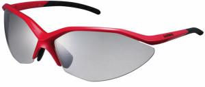 Eyewear Shimano CE-S52R frame red/black lences smoke orange mirror/clear/rose