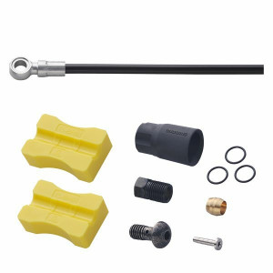 Furtun Shimano Zee SM-BH90-SBS 1000mm ajustabil straight connect type bl (neasamblat) w/connecting unit incl. TL-BH61 negru