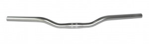Ghidon Ergotec City steel, 25.4mm, 620mm, alu look, 14 rise