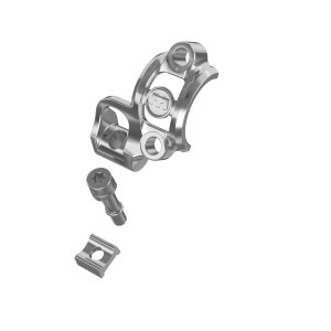 Handlebar clamp Shiftmix 3, right, for SRAM Matchmaker® shifters, silver (PU = 1 piece)
