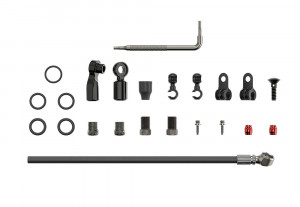 Kit cablu frana disc Sram black RED/FORCE/RIVAL22,FORCE1/CX1,APEX1HRD,S7