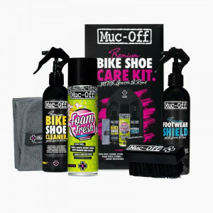 Kit pentru curatare incaltaminte Muc-Off Premium Bike Shoe Care Kit