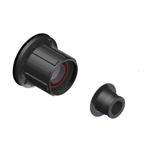 Kit Rotor DT Swiss MTB Shimano HG Slim, Din Aluminiu, Pentru Ax 142/148/12 mm TA, Ratchet DEG, Negru