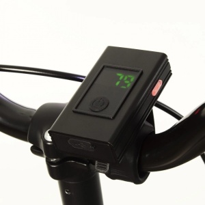 Lumina fata Fivestars Re.Light RBL-500, acumulator intern, afisaj digital, incarcare Micro-USB, 500 lm