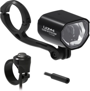 Lumină față Lezyne Classic HB E1000+ StVZO, negru