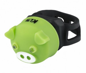 Lumină spate Kellys Piggy, verde