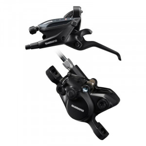 Maneta de schimbator/frana Shimano T-EF505(L), BR-MT200(F), fara adaptor, placute resin
