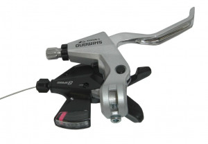 Maneta frana+schimbator Shimano Altus ST-M310 2-Finger 8v, dreapta, V-Brake, 2050mm, silver
