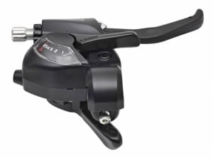 Maneta schimbator/frana Shimano ST-EF41-6R dreapta 6v cablu de schimbator 2050mm 2 degete negru