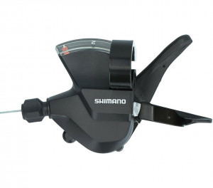 Maneta schimbator Shimano Altus SLM315 2 viteze, stanga, 1,800mm, black