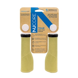 Mansoane Herrmans Nucore Tour Peak 130mm, Diametru 22mm, Olive DD47 BL+BR