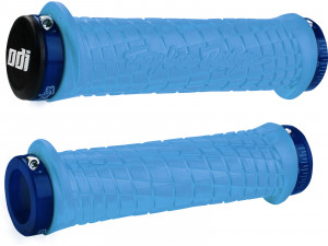 Mansoane ODI MTB Troy Lee Designs Lock-On hellblue, 130mm blue clamps