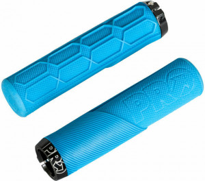 Mansoane Pro Trail, Lock On, Blue, fara flansa, 32 mm