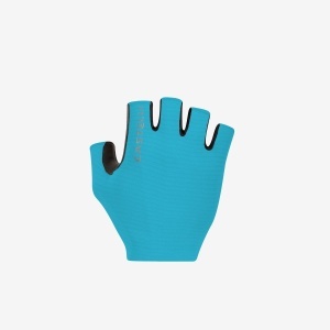 Manusi CASTELLI Espresso, Unisex, Albastru Neon