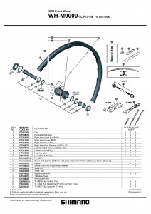Niplu Shimano WH-M9000-TL-F15-29