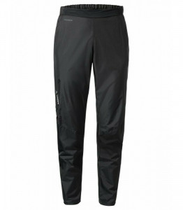Pantaloni bicicleta de dama pentru ploaie Vaude Kuro Black