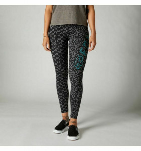 Pantaloni Fox AOP Detour legging [blk]