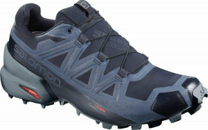 Pantofi alergare barbati Salomon Speedcross 5 GTX Navy Blazy/Stormy