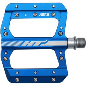 Pedale HT Components HT-AE12 (small feet), Albastru Regal