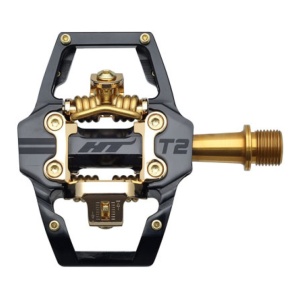 Pedale HT Components HT-T2T Olympic, Negru
