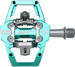 Pedale HT Components T2, Turcoaz