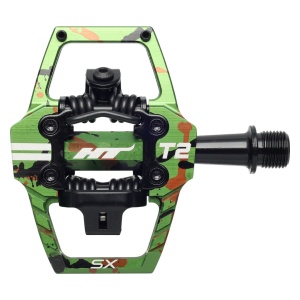 Pedale Ht Pedals T2sx Green Camo