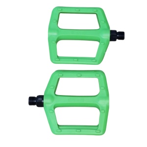 Pedale plastic SXT 181X, 9/16, verde