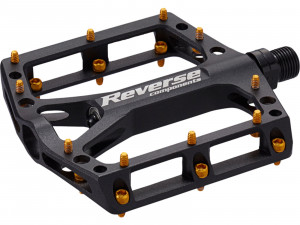 Pedale REVERSE Black ONE black-Gold
