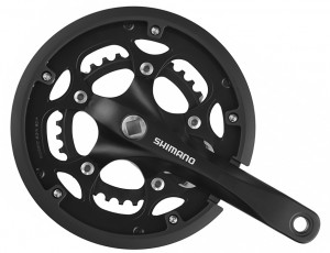 Pedalier Shimano Claris FC-RS200 50x34T 175mm pentru 8v negru