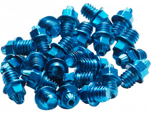 Pini pentru pedale REVERSE M4 (blue) 24 buc