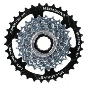 Pinioane pe caseta SunRace MFM4S 7 viteze, 13-34 TEETH, ZINC