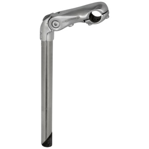 Pipa ERGOTEC Kobra Vario Tube/25,4 300/90mm, Ø 25.4mm, -10/+50°, Argintiu