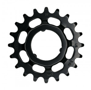 Placa pedalier pentru eBike KMC pentru Shimano 1/2\ X 1/8\ , 20 T, black