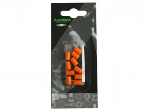 Protectie cadru silicon pentru cabluri Ashima portocalii 10 buc.