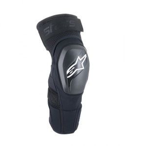 Protectii Genunchi Alpinestars A-Impact Plasma Elite Shield Knee Protector, Black White