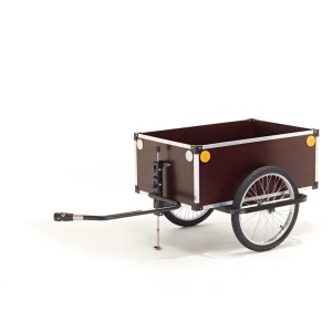 Remorca Cargo ROLAND Jumbo, Cu Cupla Inclusa, Fara Capac, Maro - 20"
