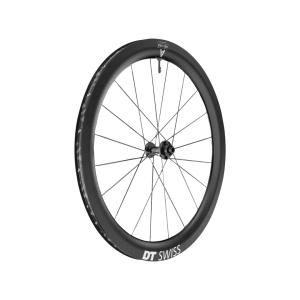 Roata Fata DT Swiss Arc 1400 Dicut 55 DB 28 Inch, Carbon, Negru, Center Lock, 100/12 TA