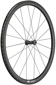 Roata fata DT Swiss PRC 1400 Spline 35 carbon, black, 100/5mm QR