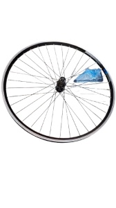 Roata Spate, E.Wiener Bike Parts RW, Aluminiu, CL, 135mm QR, Shimano FH-QC300, 36H, 28”, Negru/Polish
