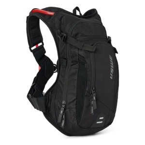 Rucsac USWE MTB Hydro 9, Capacitate 9 Litri, Cu Rezervor De Apa 3 Litri, Negru
